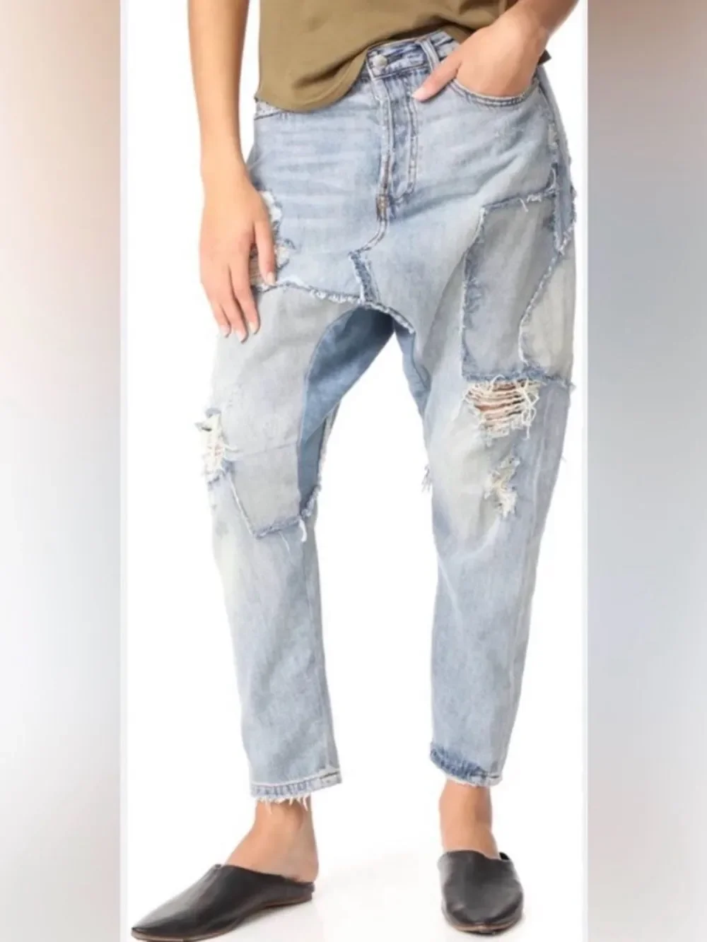 Free People Blazing Summer Harem Jeans Women’s  Size 27